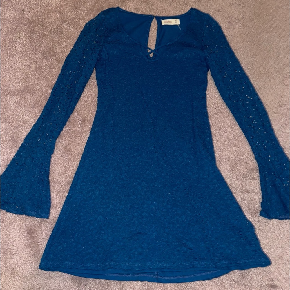 Women's Hollister Turquoise Lace Dress, Size: XS